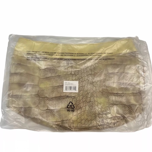 Miche Paula Demi Shell Item # 3155 Lizard Print Faux Leather Side Pockets NEW - Picture 4 of 5